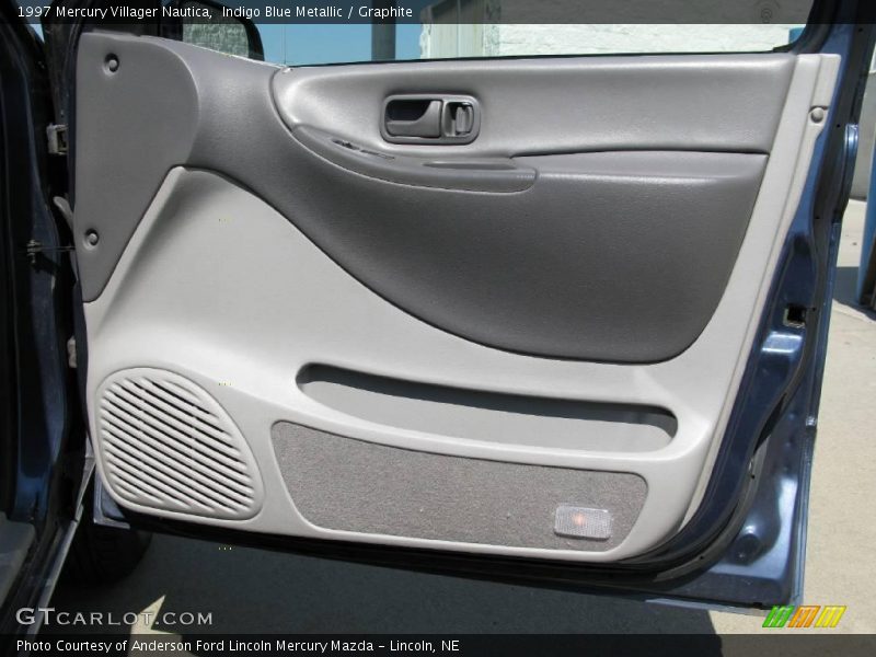 Indigo Blue Metallic / Graphite 1997 Mercury Villager Nautica