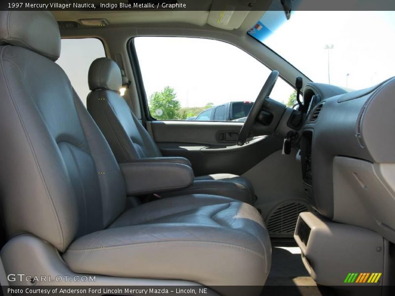 Indigo Blue Metallic / Graphite 1997 Mercury Villager Nautica
