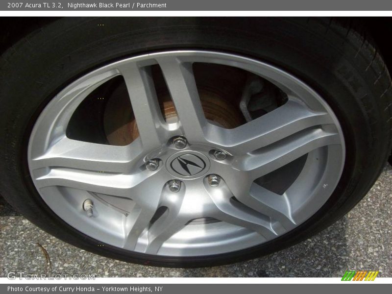 Nighthawk Black Pearl / Parchment 2007 Acura TL 3.2