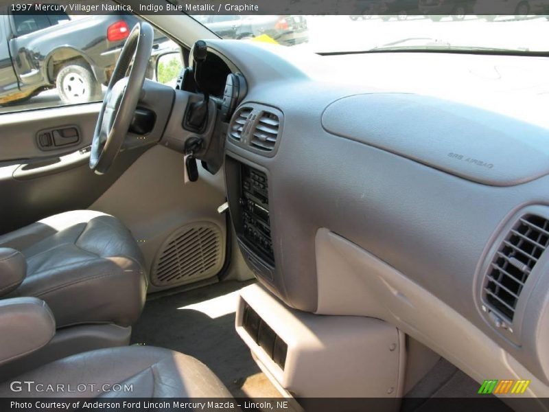 Indigo Blue Metallic / Graphite 1997 Mercury Villager Nautica