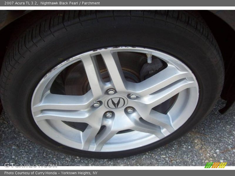 Nighthawk Black Pearl / Parchment 2007 Acura TL 3.2