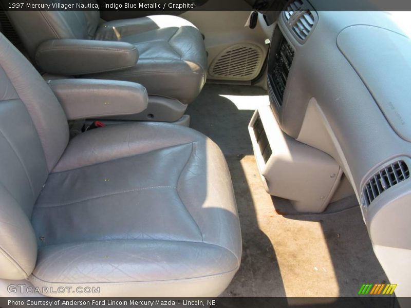 Indigo Blue Metallic / Graphite 1997 Mercury Villager Nautica
