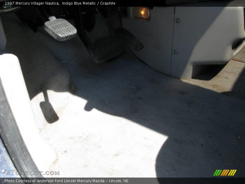 Indigo Blue Metallic / Graphite 1997 Mercury Villager Nautica