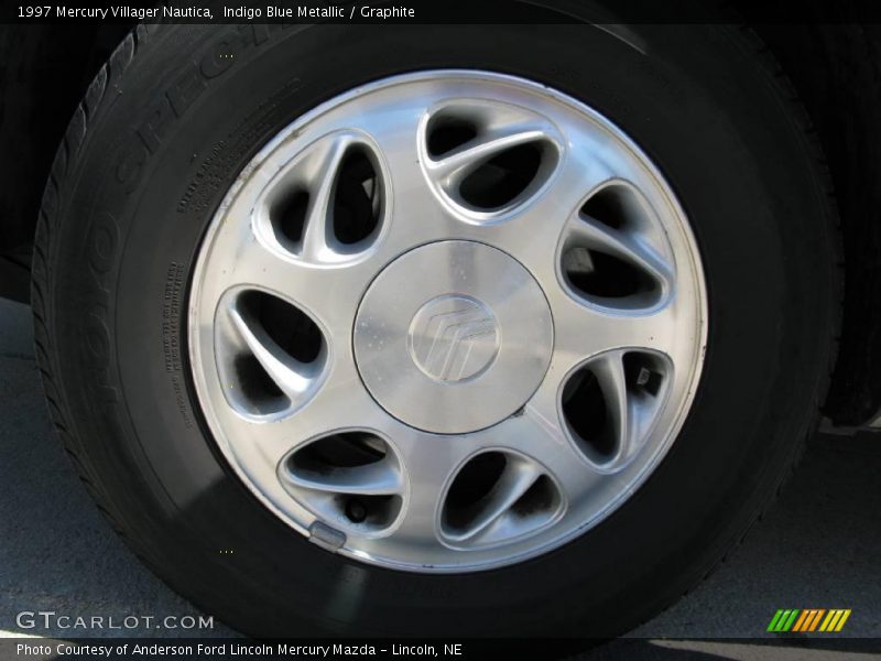 Indigo Blue Metallic / Graphite 1997 Mercury Villager Nautica