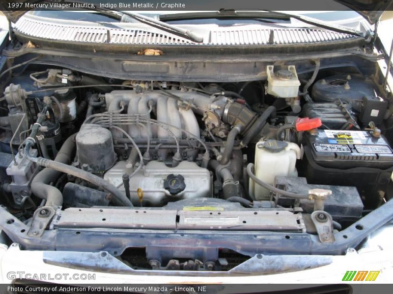 Indigo Blue Metallic / Graphite 1997 Mercury Villager Nautica