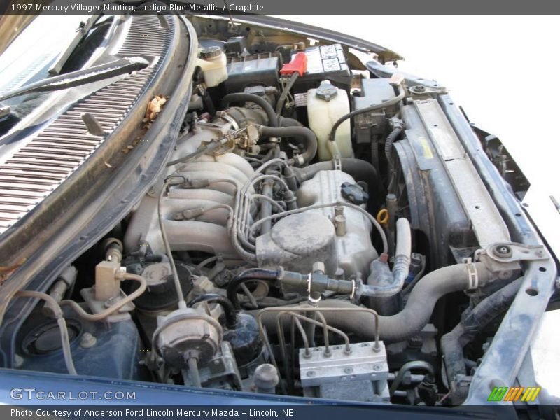 Indigo Blue Metallic / Graphite 1997 Mercury Villager Nautica