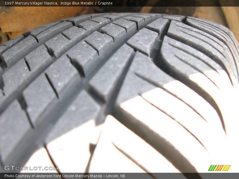 Indigo Blue Metallic / Graphite 1997 Mercury Villager Nautica