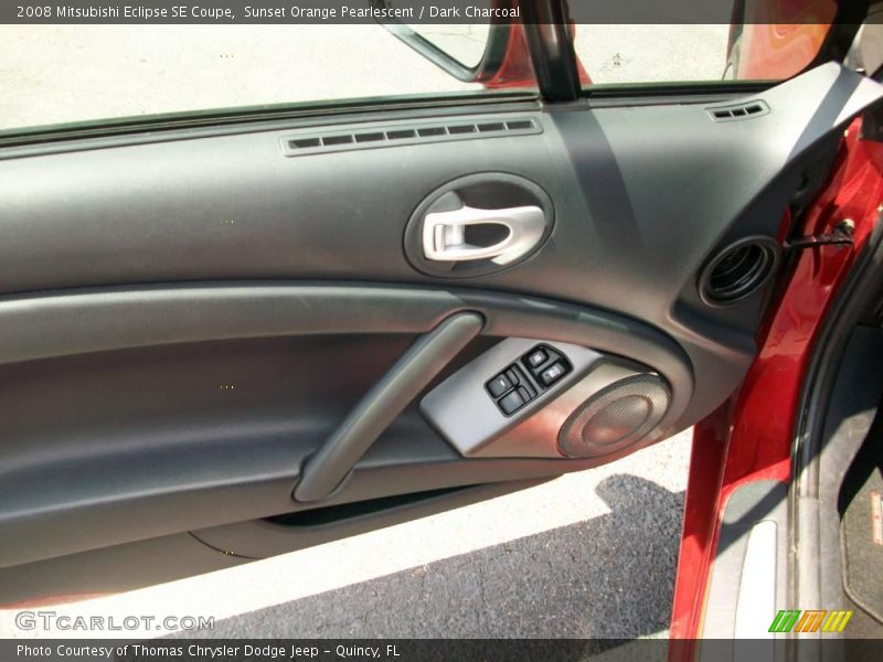 Sunset Orange Pearlescent / Dark Charcoal 2008 Mitsubishi Eclipse SE Coupe