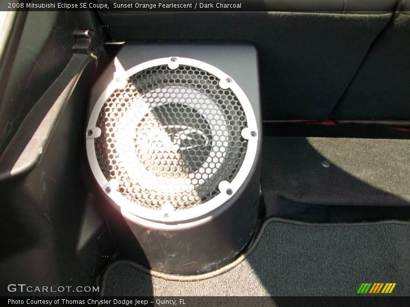 Sunset Orange Pearlescent / Dark Charcoal 2008 Mitsubishi Eclipse SE Coupe
