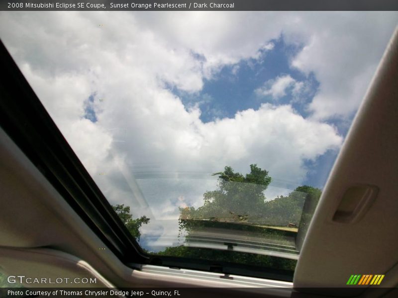 Sunset Orange Pearlescent / Dark Charcoal 2008 Mitsubishi Eclipse SE Coupe