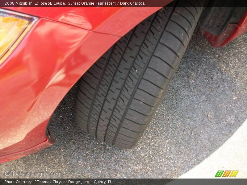 Sunset Orange Pearlescent / Dark Charcoal 2008 Mitsubishi Eclipse SE Coupe