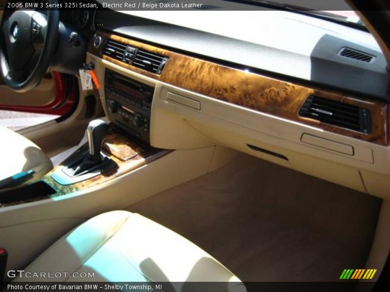 Electric Red / Beige Dakota Leather 2006 BMW 3 Series 325i Sedan