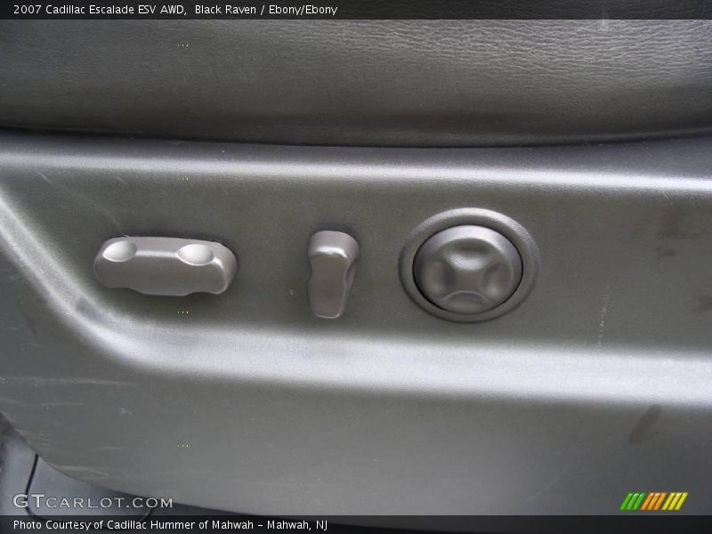 Black Raven / Ebony/Ebony 2007 Cadillac Escalade ESV AWD