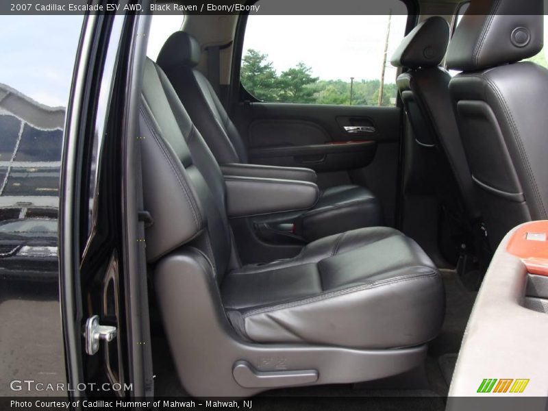 Black Raven / Ebony/Ebony 2007 Cadillac Escalade ESV AWD