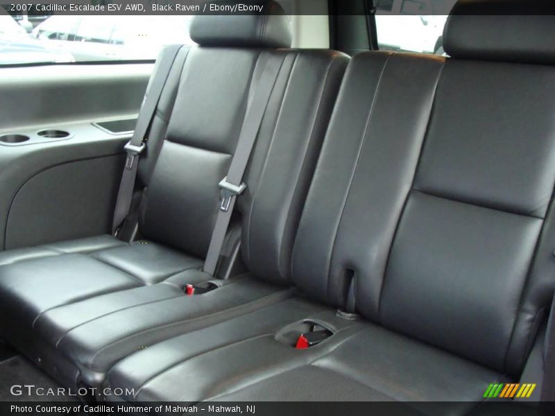 Black Raven / Ebony/Ebony 2007 Cadillac Escalade ESV AWD