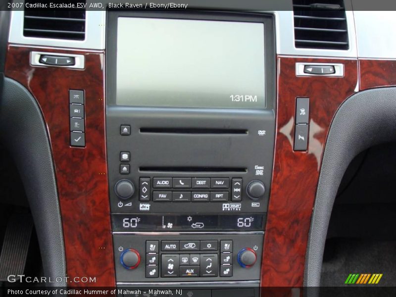Black Raven / Ebony/Ebony 2007 Cadillac Escalade ESV AWD