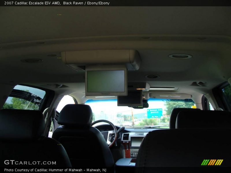 Black Raven / Ebony/Ebony 2007 Cadillac Escalade ESV AWD