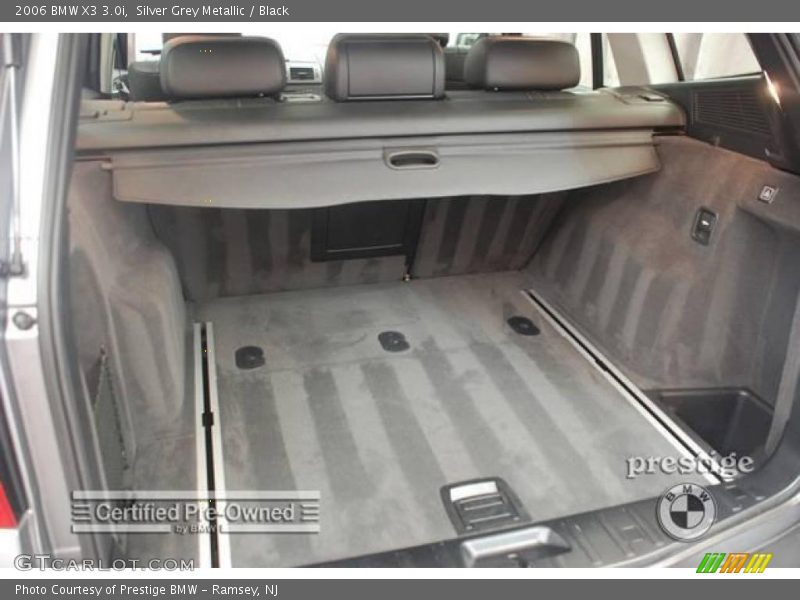 Silver Grey Metallic / Black 2006 BMW X3 3.0i