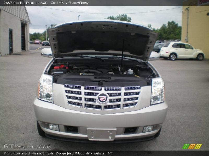 Gold Mist / Ebony/Ebony 2007 Cadillac Escalade AWD