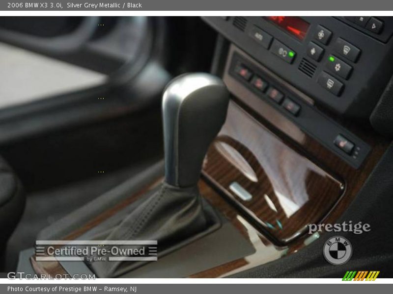 Silver Grey Metallic / Black 2006 BMW X3 3.0i