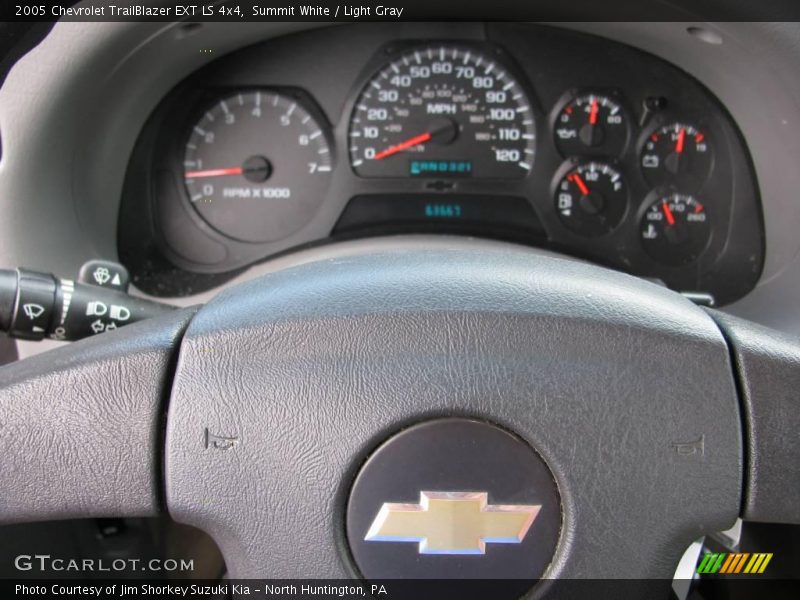 Summit White / Light Gray 2005 Chevrolet TrailBlazer EXT LS 4x4