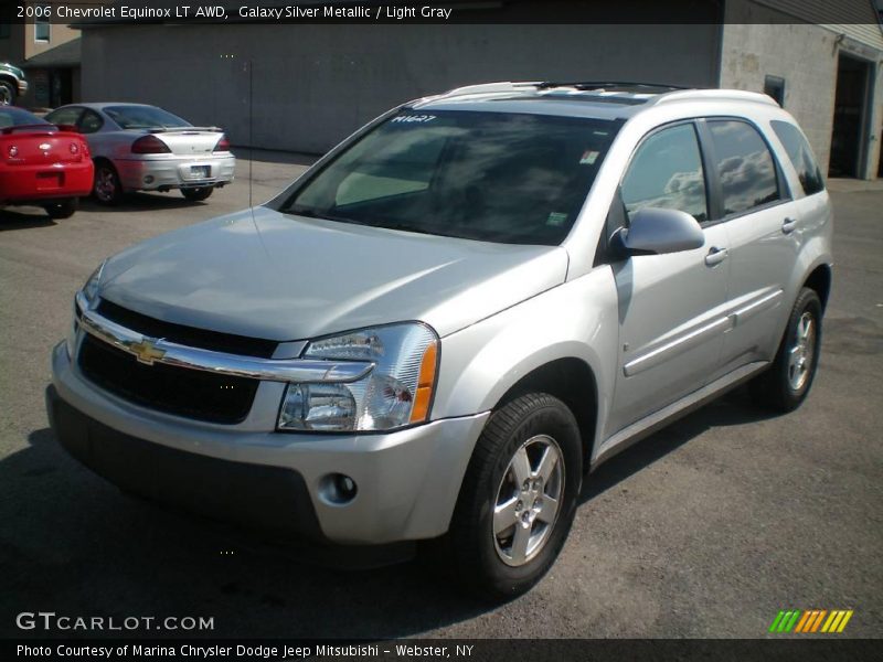 Galaxy Silver Metallic / Light Gray 2006 Chevrolet Equinox LT AWD