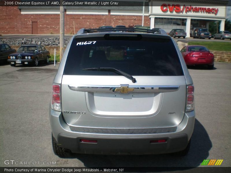 Galaxy Silver Metallic / Light Gray 2006 Chevrolet Equinox LT AWD