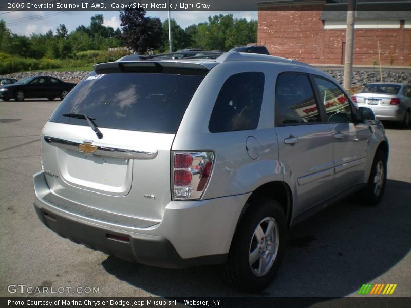 Galaxy Silver Metallic / Light Gray 2006 Chevrolet Equinox LT AWD