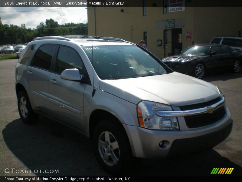 Galaxy Silver Metallic / Light Gray 2006 Chevrolet Equinox LT AWD