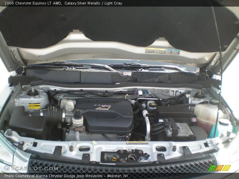 Galaxy Silver Metallic / Light Gray 2006 Chevrolet Equinox LT AWD