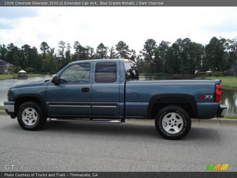 Blue Granite Metallic / Dark Charcoal 2006 Chevrolet Silverado 1500 LS Extended Cab 4x4