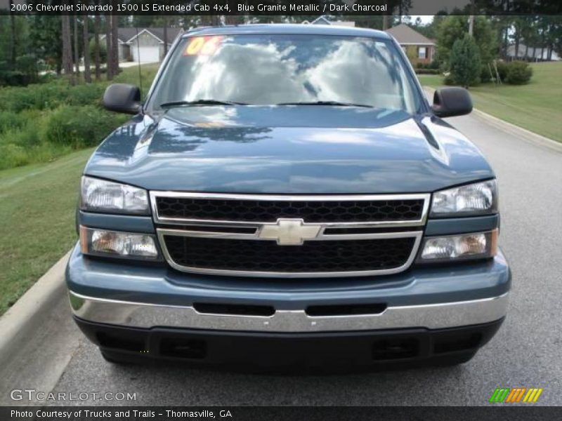 Blue Granite Metallic / Dark Charcoal 2006 Chevrolet Silverado 1500 LS Extended Cab 4x4