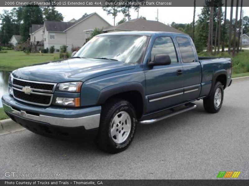 Blue Granite Metallic / Dark Charcoal 2006 Chevrolet Silverado 1500 LS Extended Cab 4x4