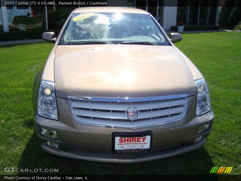 Radiant Bronze / Cashmere 2007 Cadillac STS 4 V6 AWD