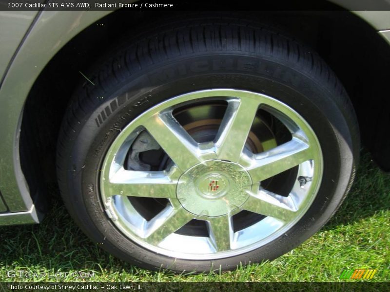Radiant Bronze / Cashmere 2007 Cadillac STS 4 V6 AWD