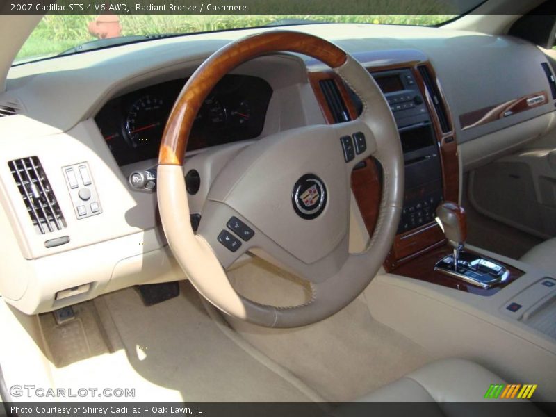 Radiant Bronze / Cashmere 2007 Cadillac STS 4 V6 AWD