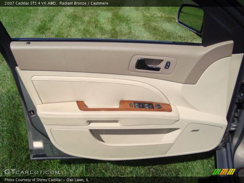 Radiant Bronze / Cashmere 2007 Cadillac STS 4 V6 AWD