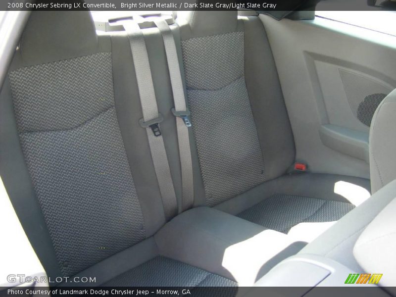 Bright Silver Metallic / Dark Slate Gray/Light Slate Gray 2008 Chrysler Sebring LX Convertible