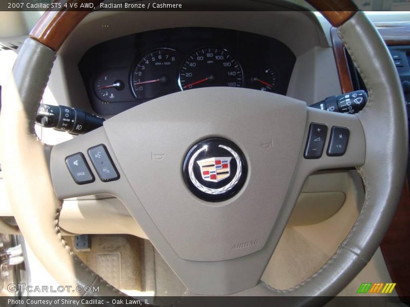 Radiant Bronze / Cashmere 2007 Cadillac STS 4 V6 AWD