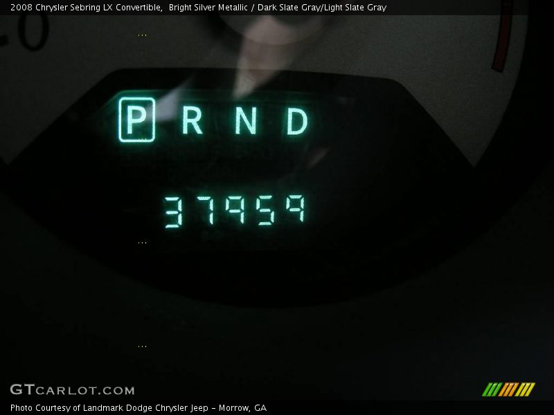 Bright Silver Metallic / Dark Slate Gray/Light Slate Gray 2008 Chrysler Sebring LX Convertible