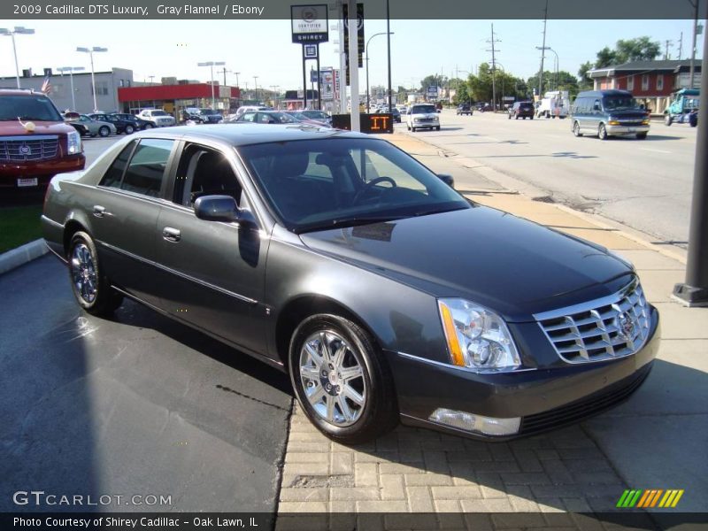 Gray Flannel / Ebony 2009 Cadillac DTS Luxury