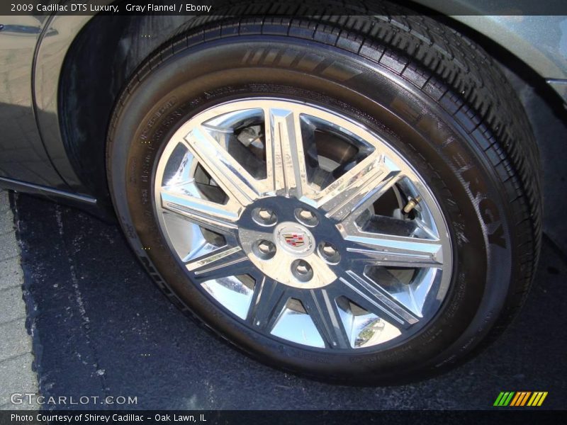Gray Flannel / Ebony 2009 Cadillac DTS Luxury