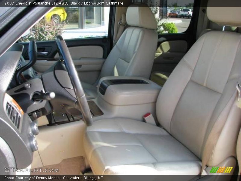 Black / Ebony/Light Cashmere 2007 Chevrolet Avalanche LTZ 4WD