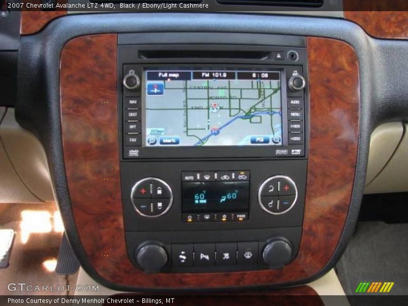 Black / Ebony/Light Cashmere 2007 Chevrolet Avalanche LTZ 4WD
