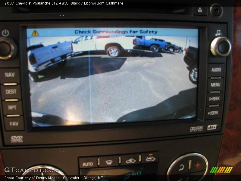 Black / Ebony/Light Cashmere 2007 Chevrolet Avalanche LTZ 4WD