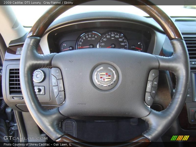 Gray Flannel / Ebony 2009 Cadillac DTS Luxury
