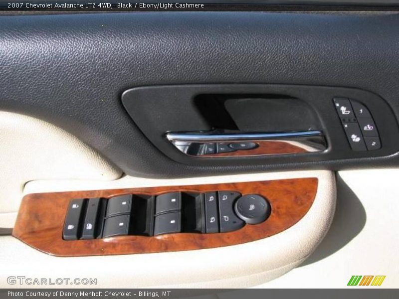 Black / Ebony/Light Cashmere 2007 Chevrolet Avalanche LTZ 4WD