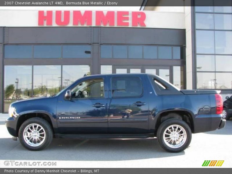 Bermuda Blue Metallic / Ebony 2007 Chevrolet Avalanche LT 4WD