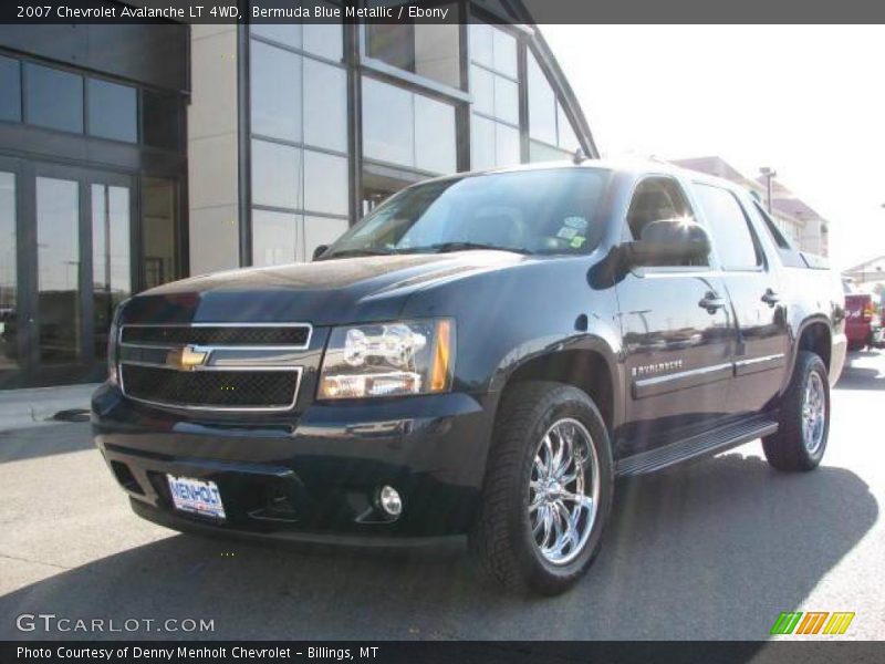 Bermuda Blue Metallic / Ebony 2007 Chevrolet Avalanche LT 4WD