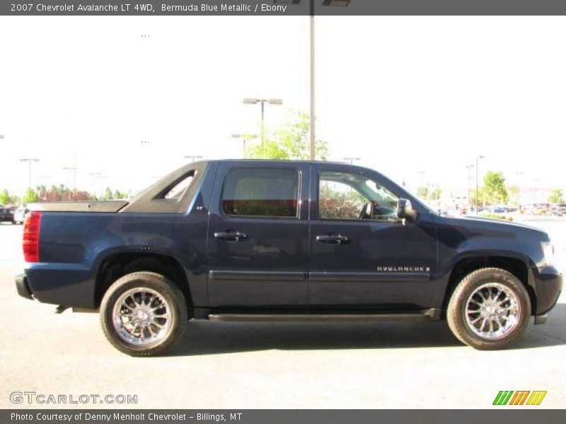 Bermuda Blue Metallic / Ebony 2007 Chevrolet Avalanche LT 4WD